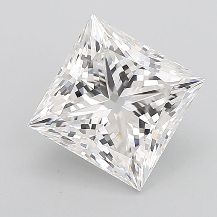 6.03 ct. princess Lab Grown Diamond front image