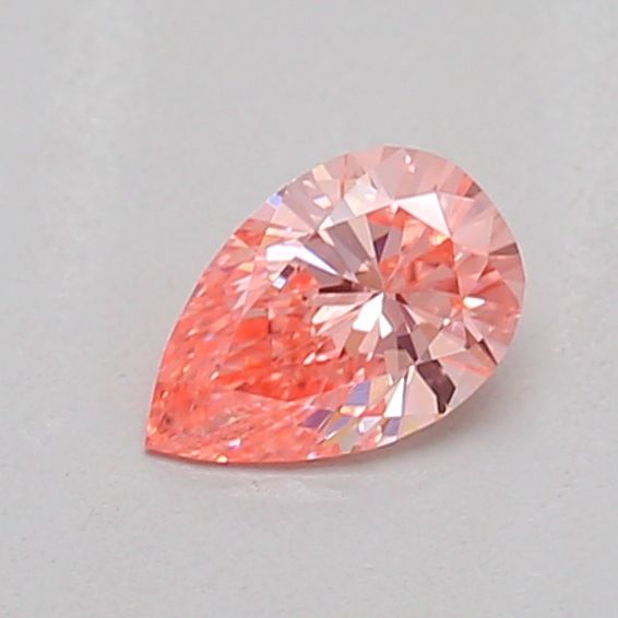 0.2 CT Fancy Vivid Pink PEAR