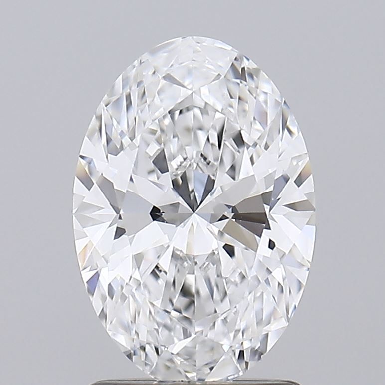 1.44 ct. oval Lab Grown Diamond front image