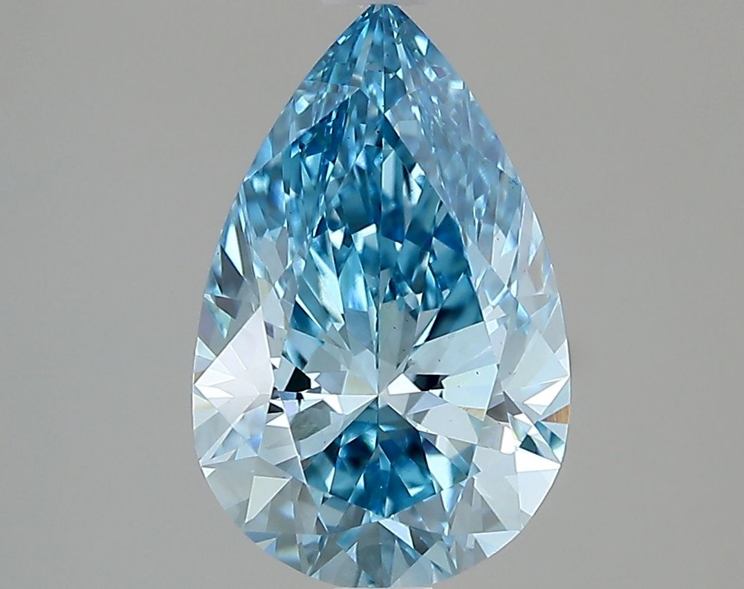 1.99 CT Fancy Vivid Blue PEAR