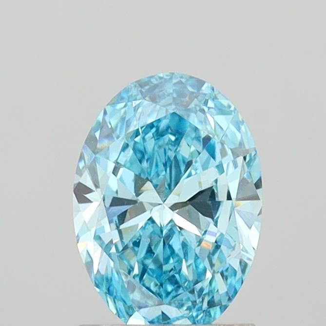 1.4 CT Fancy Vivid Blue OVAL