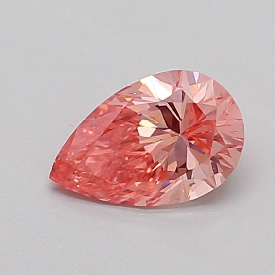0.5 CT Fancy Vivid Pink PEAR