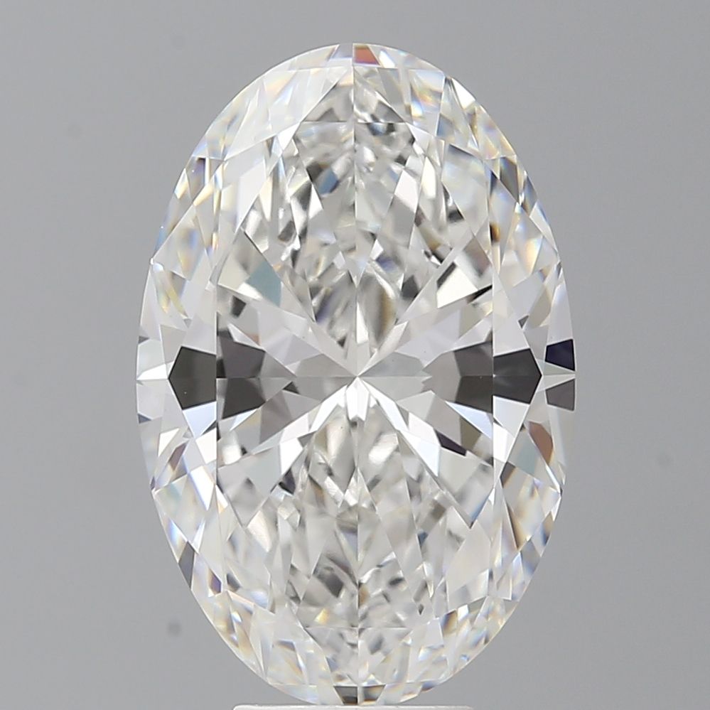 7.57 ct. oval Lab Grown Diamond front image