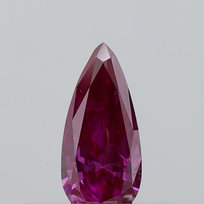0.24 CT Fancy Vivid Pink PEAR