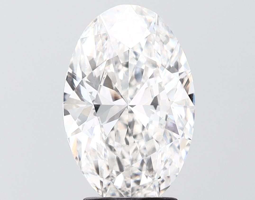 3.20 ct. oval Lab Grown Diamond front image