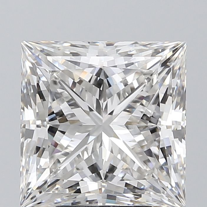 6.13 ct. princess Lab Grown Diamond front image