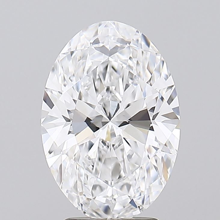 3.37 ct. oval Lab Grown Diamond front image