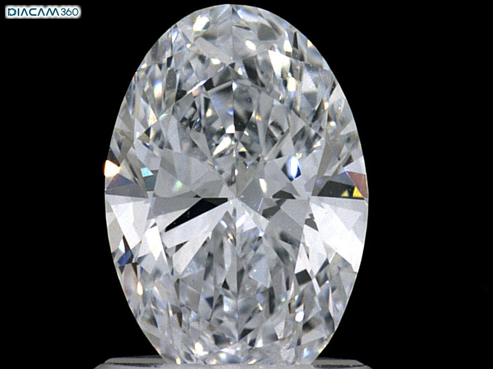 1.05 ct. oval Lab Grown Diamond front image
