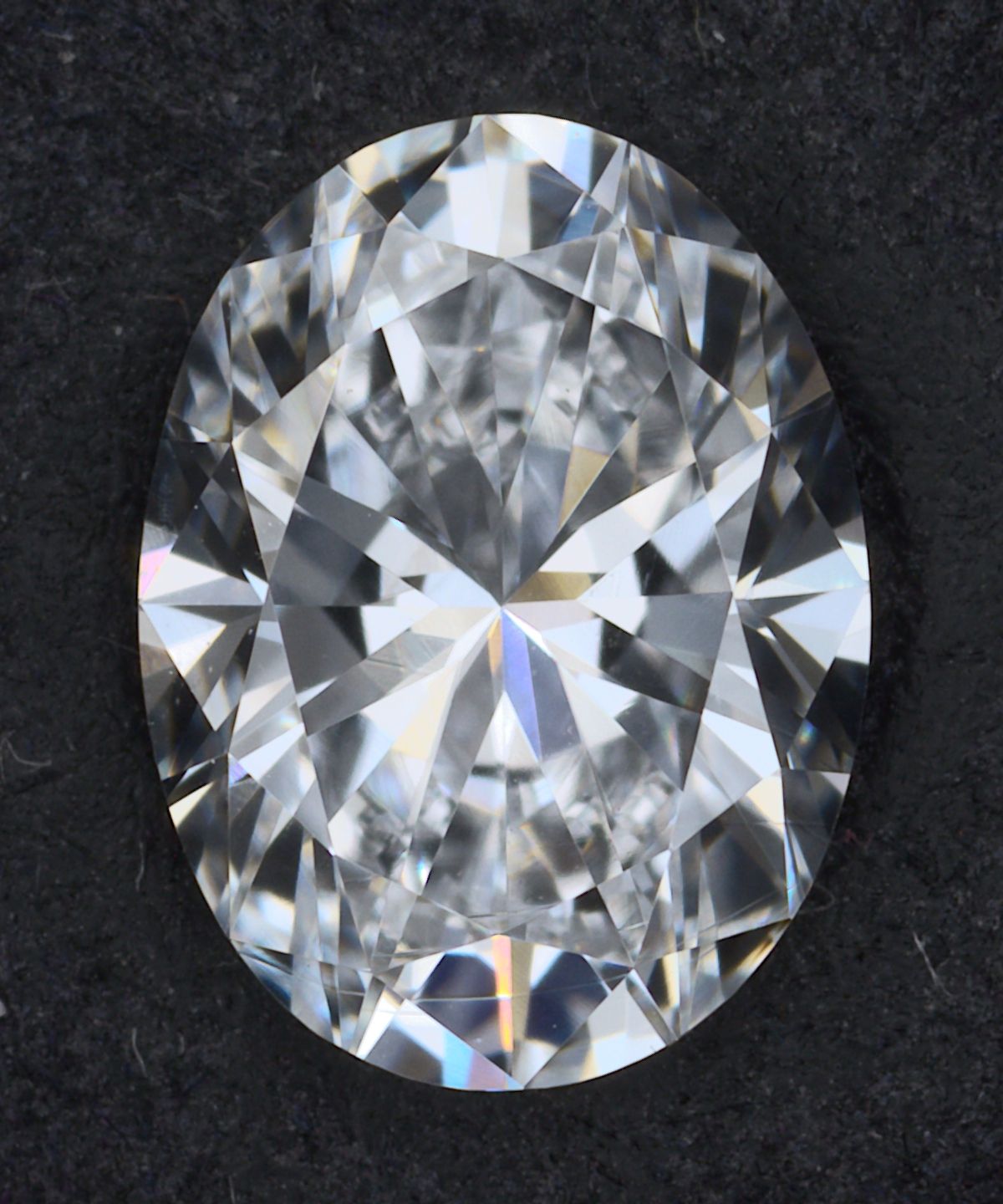 0.50 ct. oval Lab Grown Diamond front image
