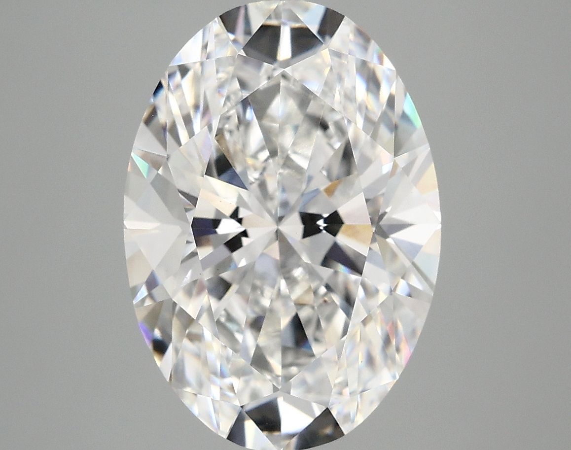 5.04 ct. oval Lab Grown Diamond front image