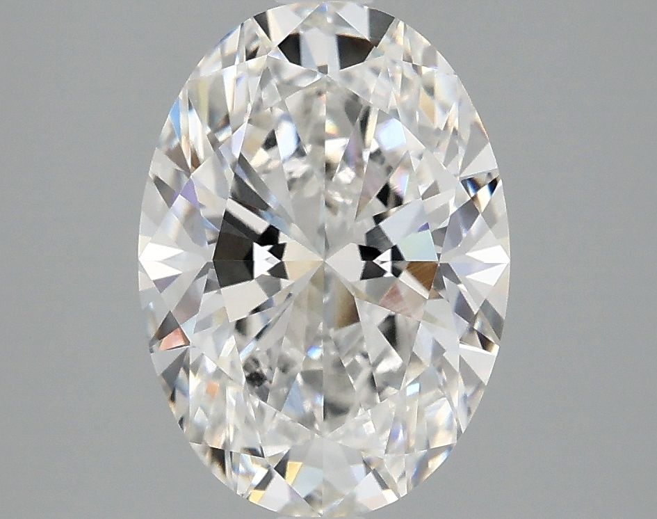 3.01 ct. oval Lab Grown Diamond front image