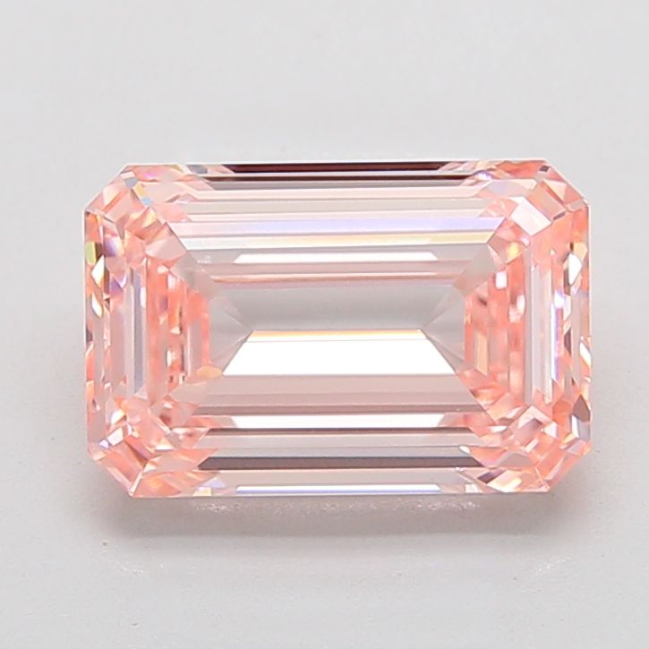 6.03 ct. emerald Lab Grown Diamond front image