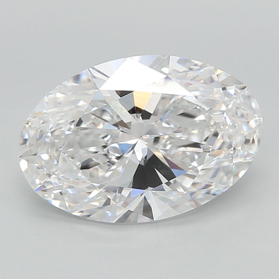 3.25 ct. oval Lab Grown Diamond front image