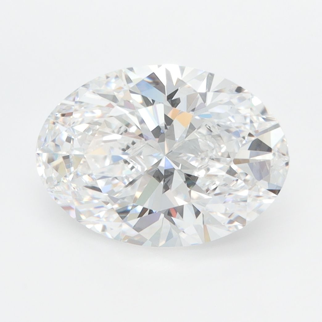 3.02 ct. oval Lab Grown Diamond front image