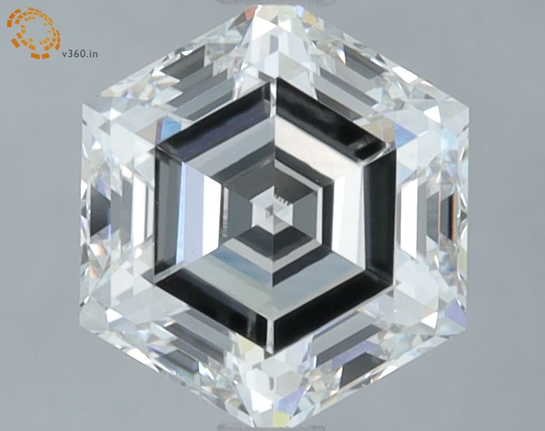 2.22 ct lab-grown Hexagonal Diamond