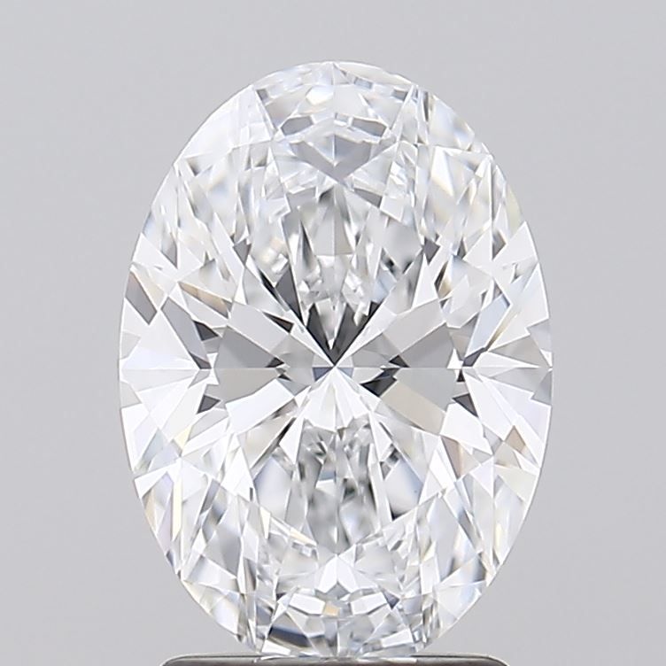 2.02 ct. oval Lab Grown Diamond front image