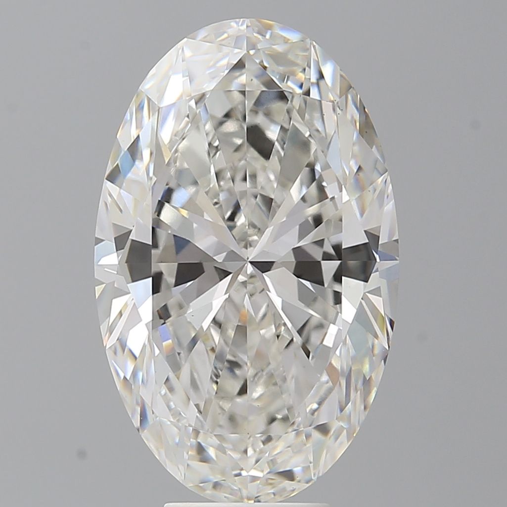 8.10 ct. oval Lab Grown Diamond front image