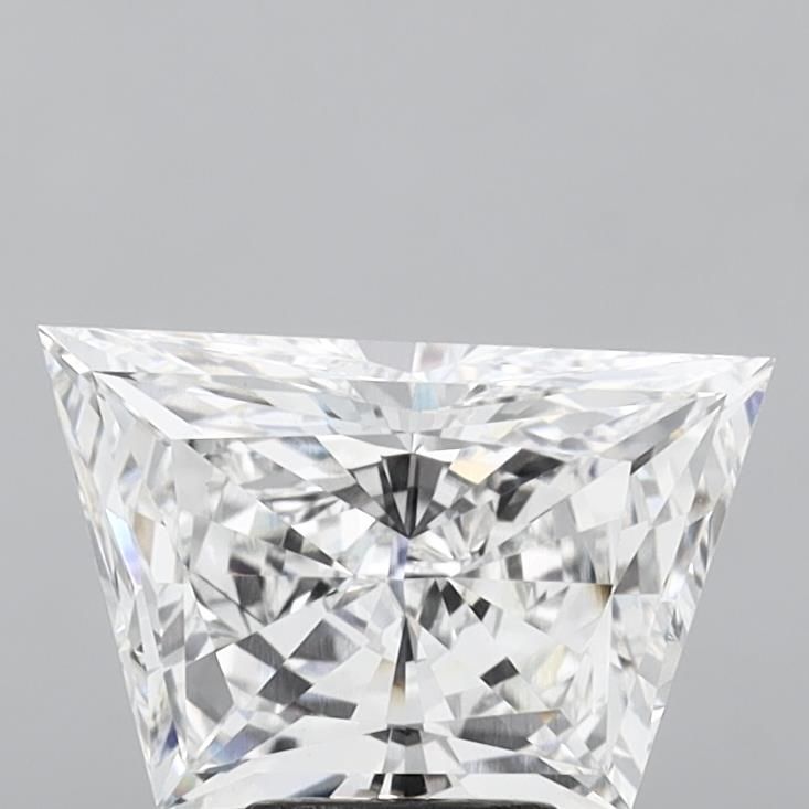 5.01 ct lab-grown Trapezoid Diamond