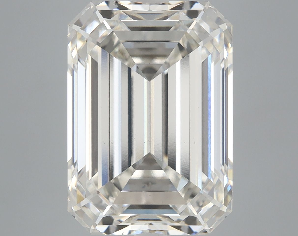 7.78 ct. emerald Lab Grown Diamond front image