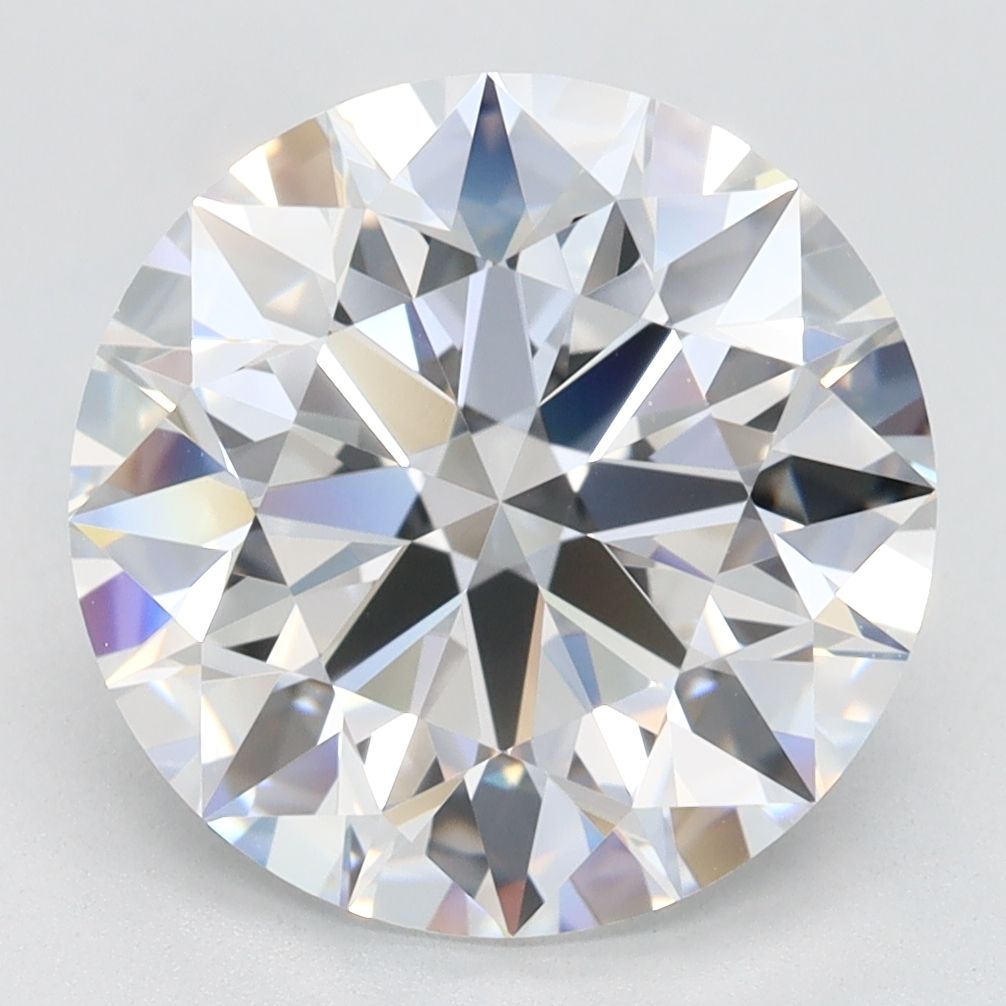 Diamant Rond 4.18 ct - Couleur D - Pureté VVS1