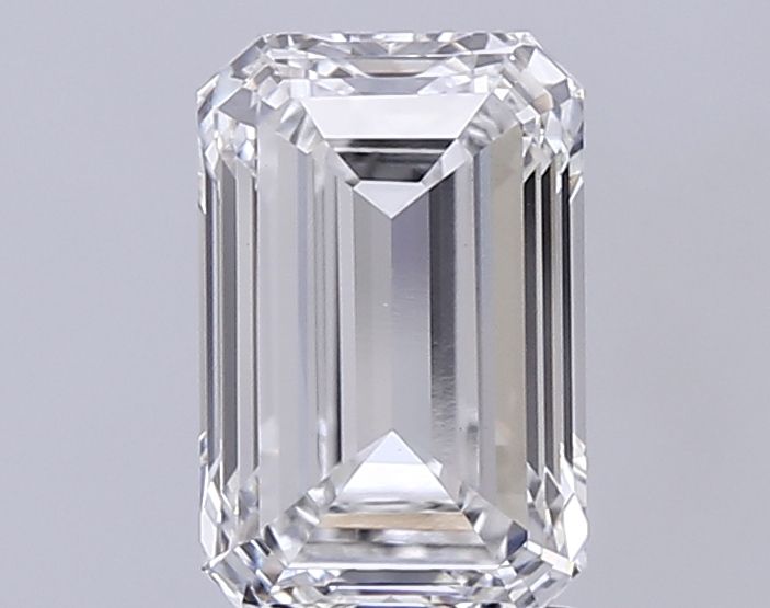 3.01 ct. emerald Lab Grown Diamond front image