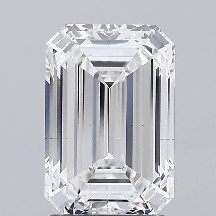 2.50 ct. emerald Lab Grown Diamond front image