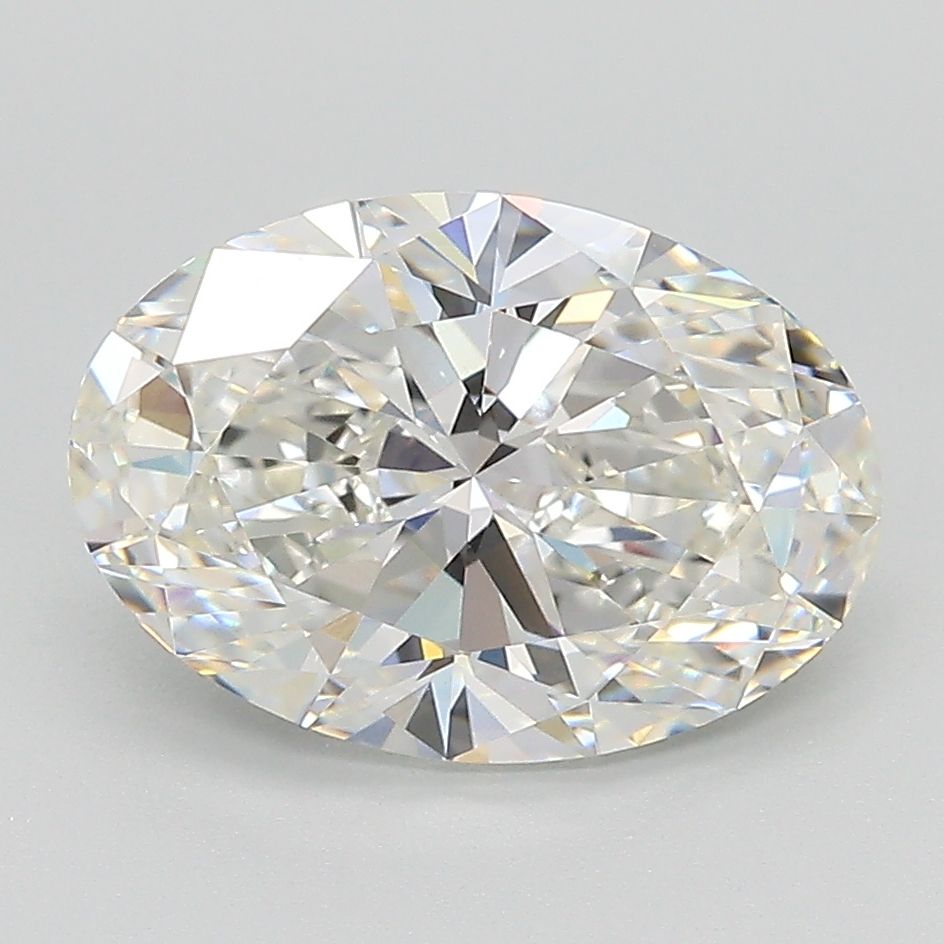 3.07 ct. oval Lab Grown Diamond front image