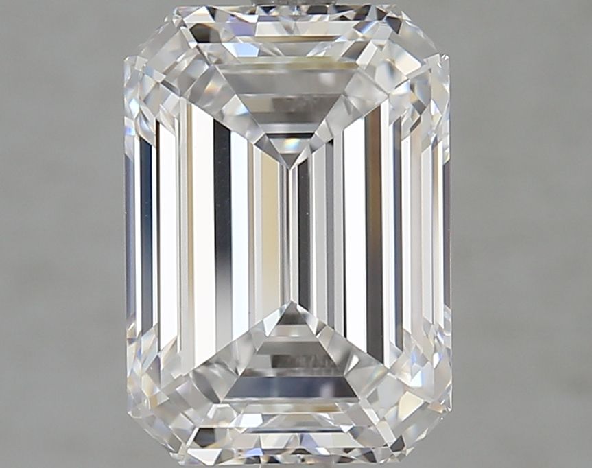 Diamant Émeraude 4.30 ct - Couleur D - Pureté VVS1