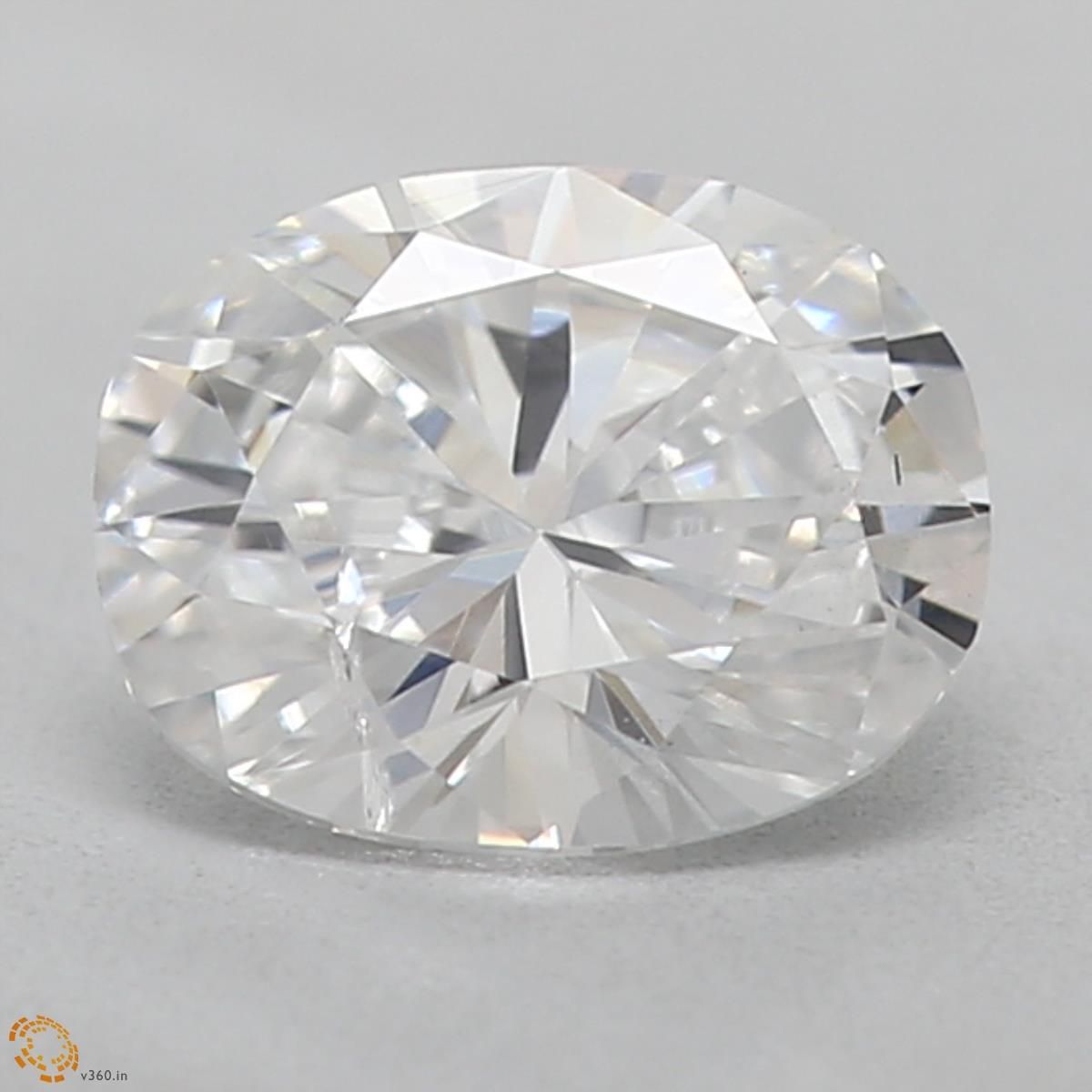 0.38 ct lab-grown Oval Diamond