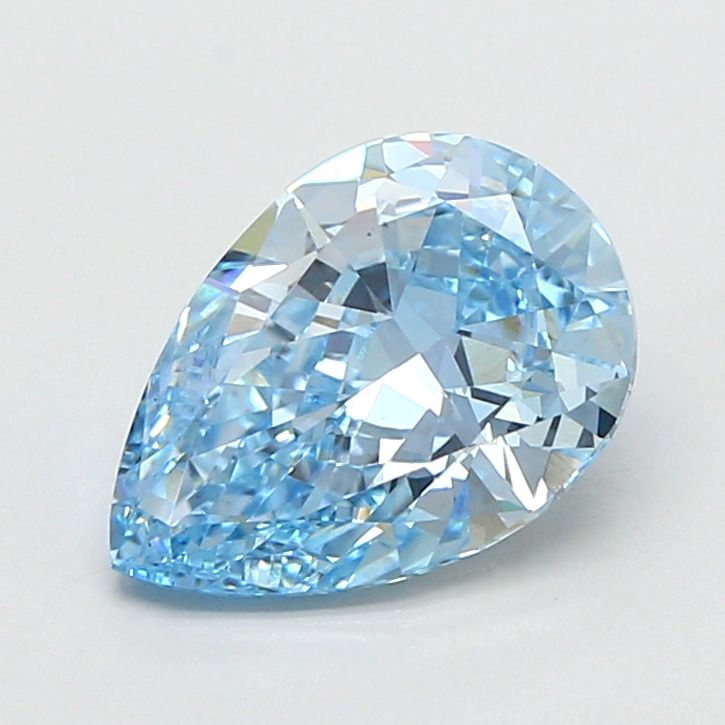 1.8 CT Fancy Vivid Blue PEAR