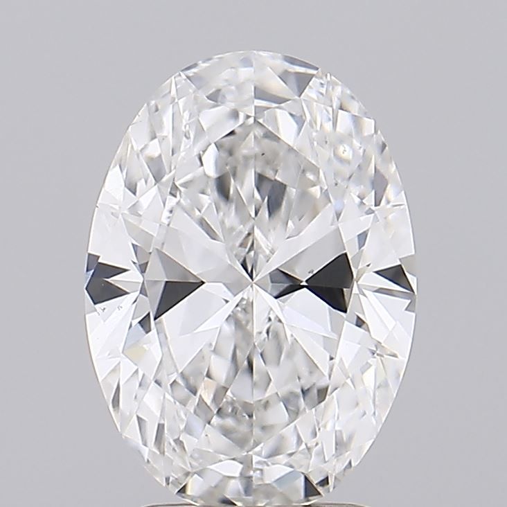 1.68 ct. oval Lab Grown Diamond front image