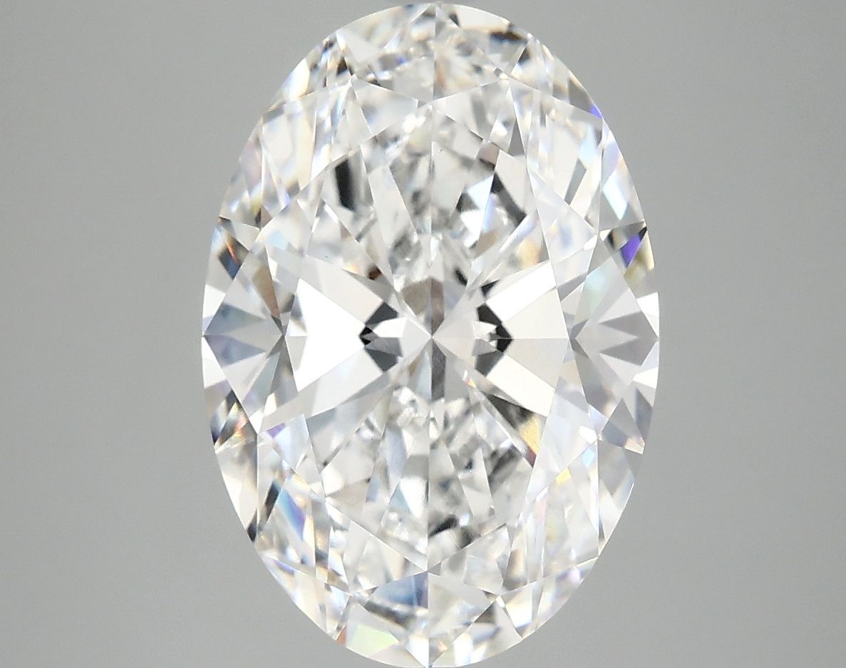 5.04 ct. oval Lab Grown Diamond front image