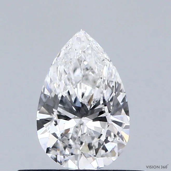 0.41 ct lab-grown Pear Diamond