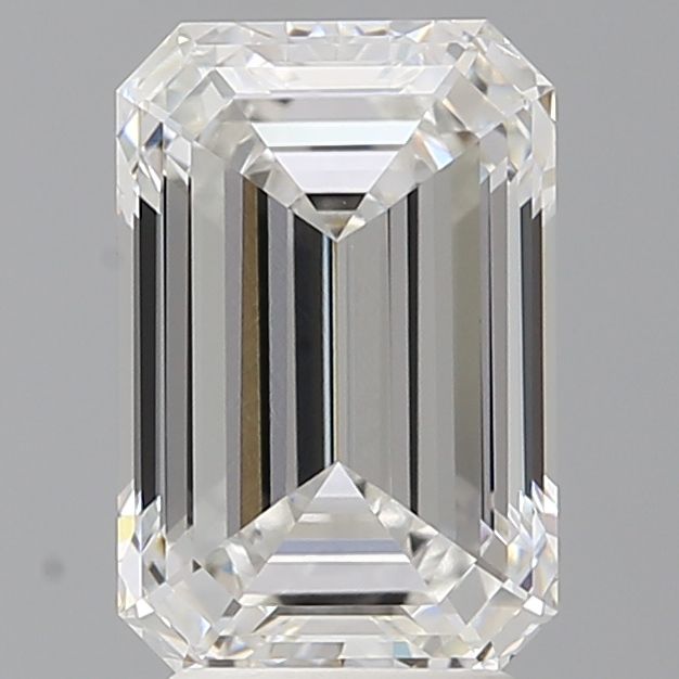 3.55 ct. emerald Lab Grown Diamond front image