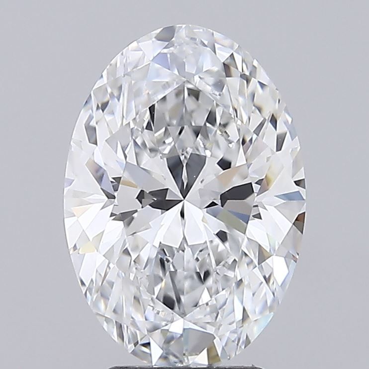 3.53 ct. oval Lab Grown Diamond front image