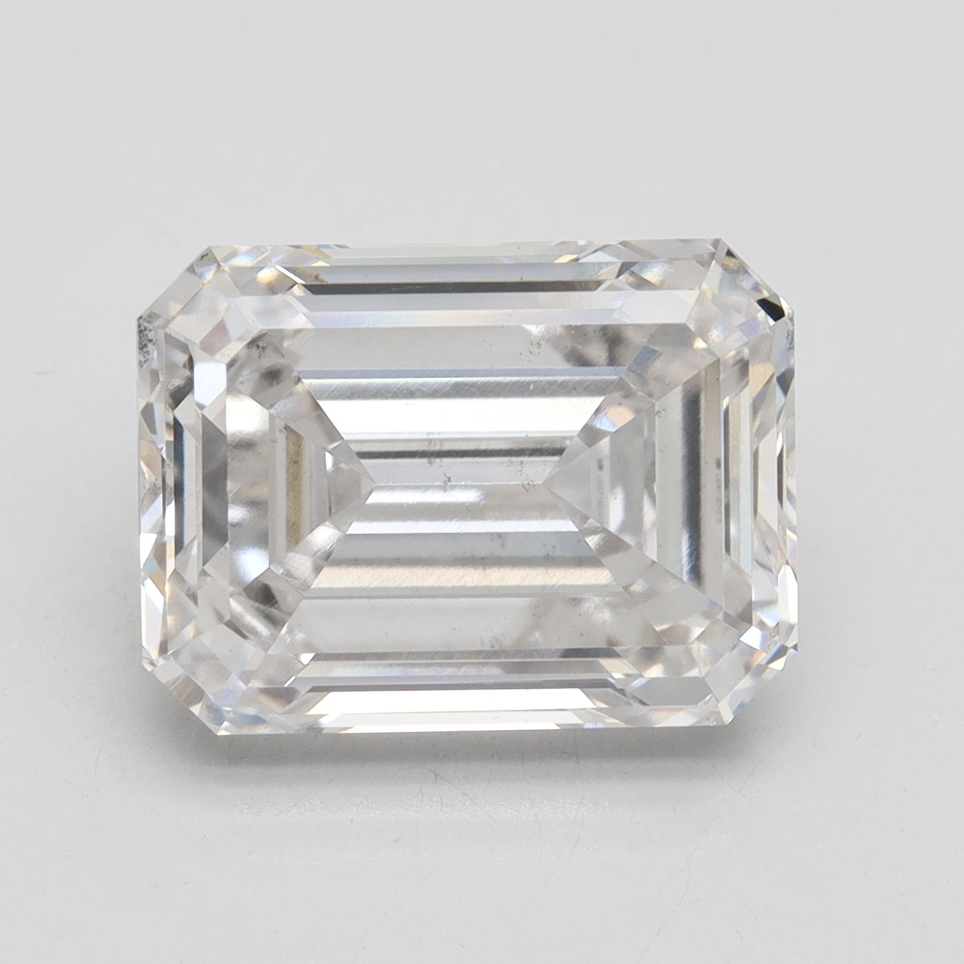 8.02 ct. emerald Lab Grown Diamond front image