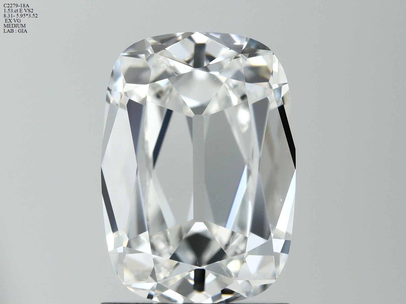 1.53 ct Old miner Diamond
