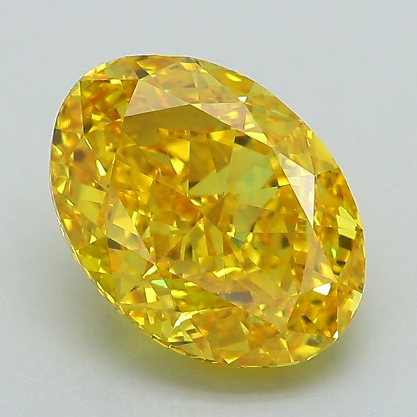 3.04 ct. oval Lab Grown Diamond front image