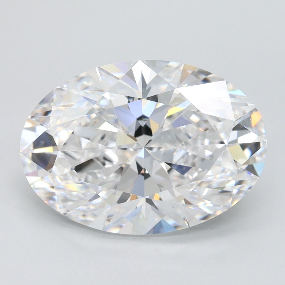 3.43 ct. oval Lab Grown Diamond front image