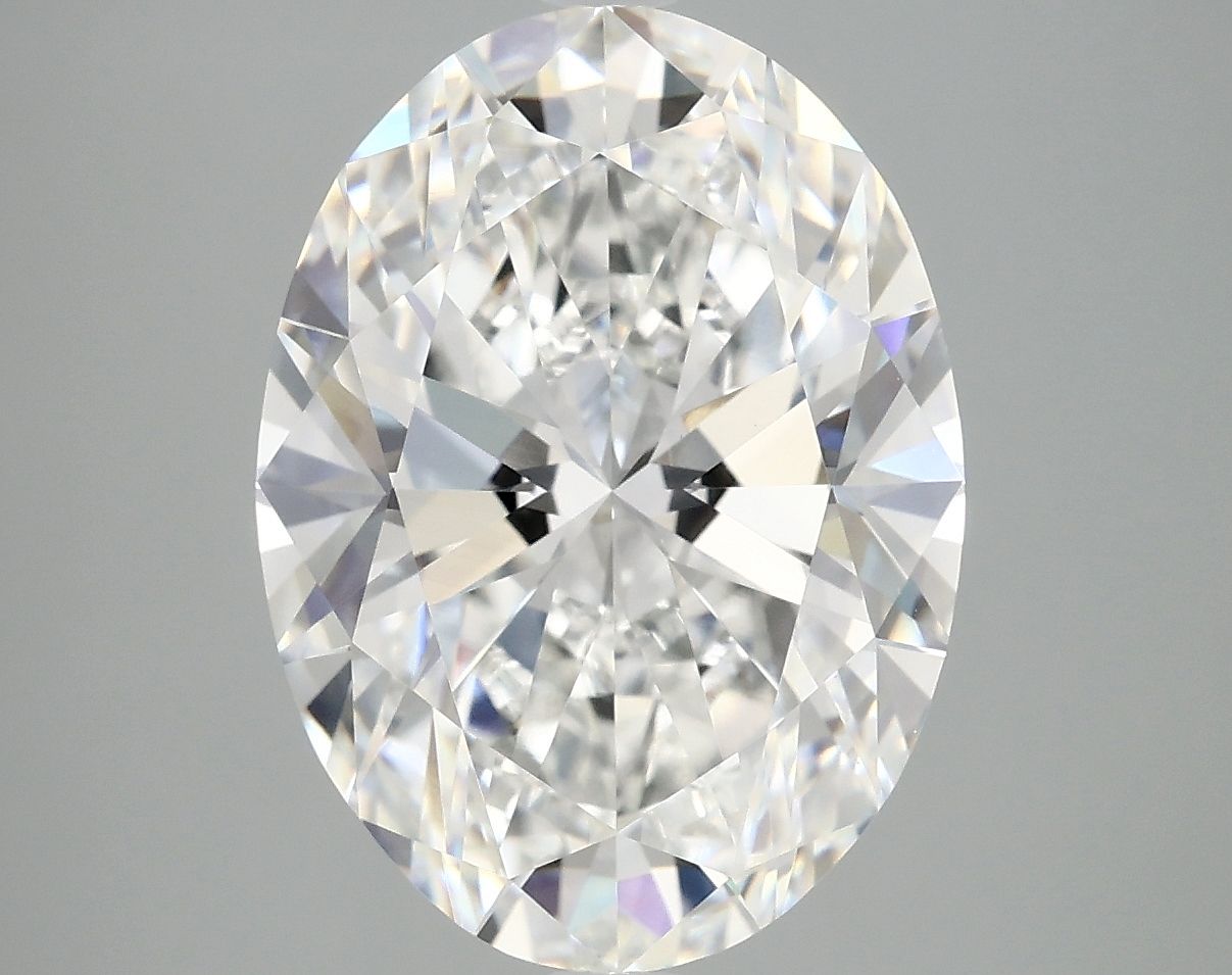 5.09 ct. oval Lab Grown Diamond front image