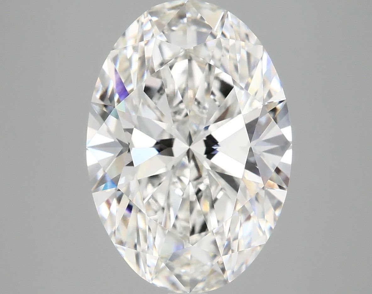 4.87 ct. oval Lab Grown Diamond front image