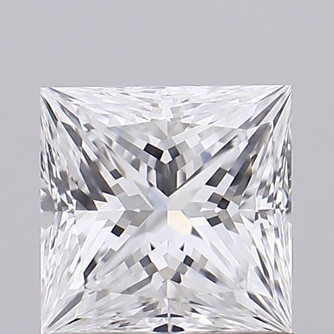 1.04 ct. princess Lab Grown Diamond front image