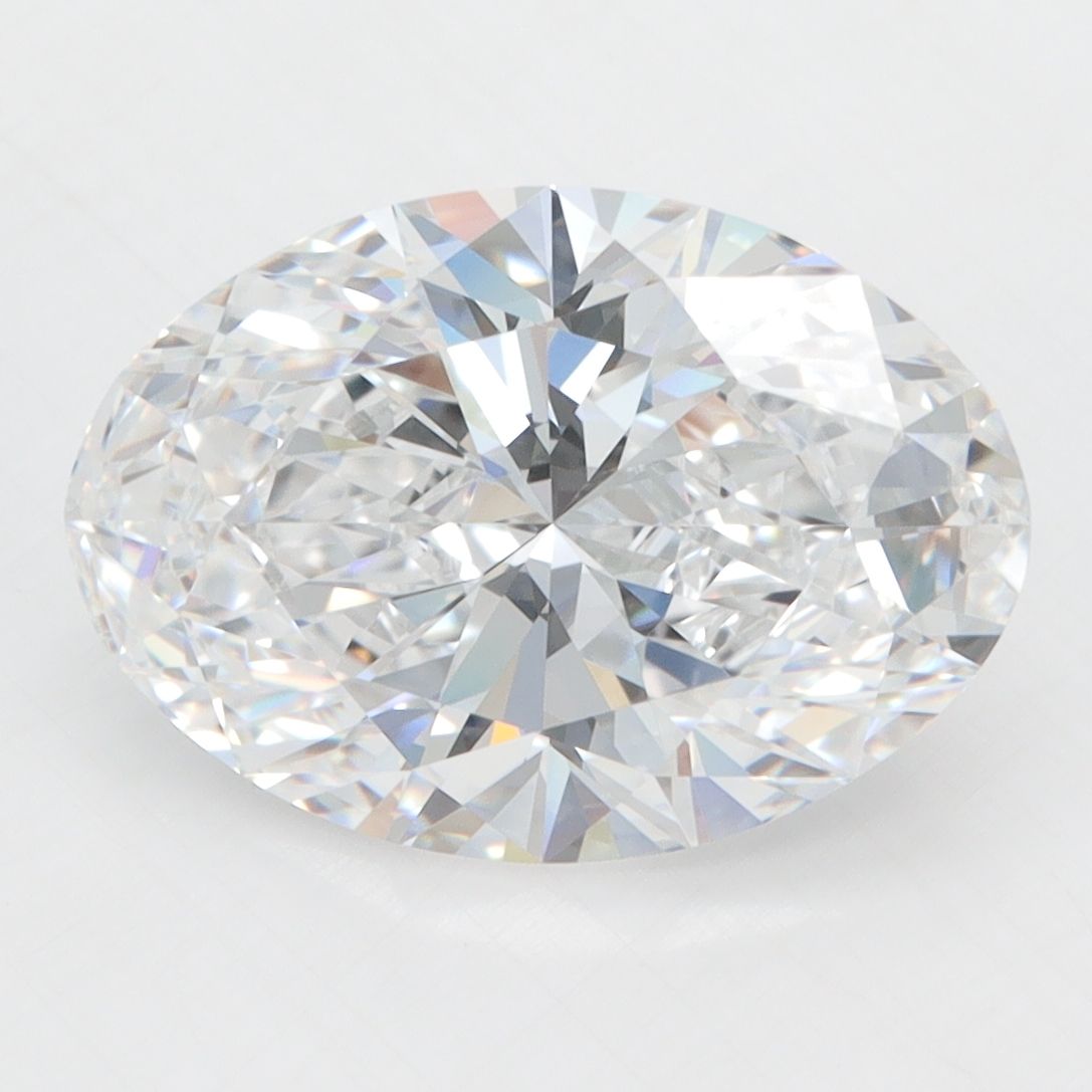4.42 ct. oval Lab Grown Diamond front image