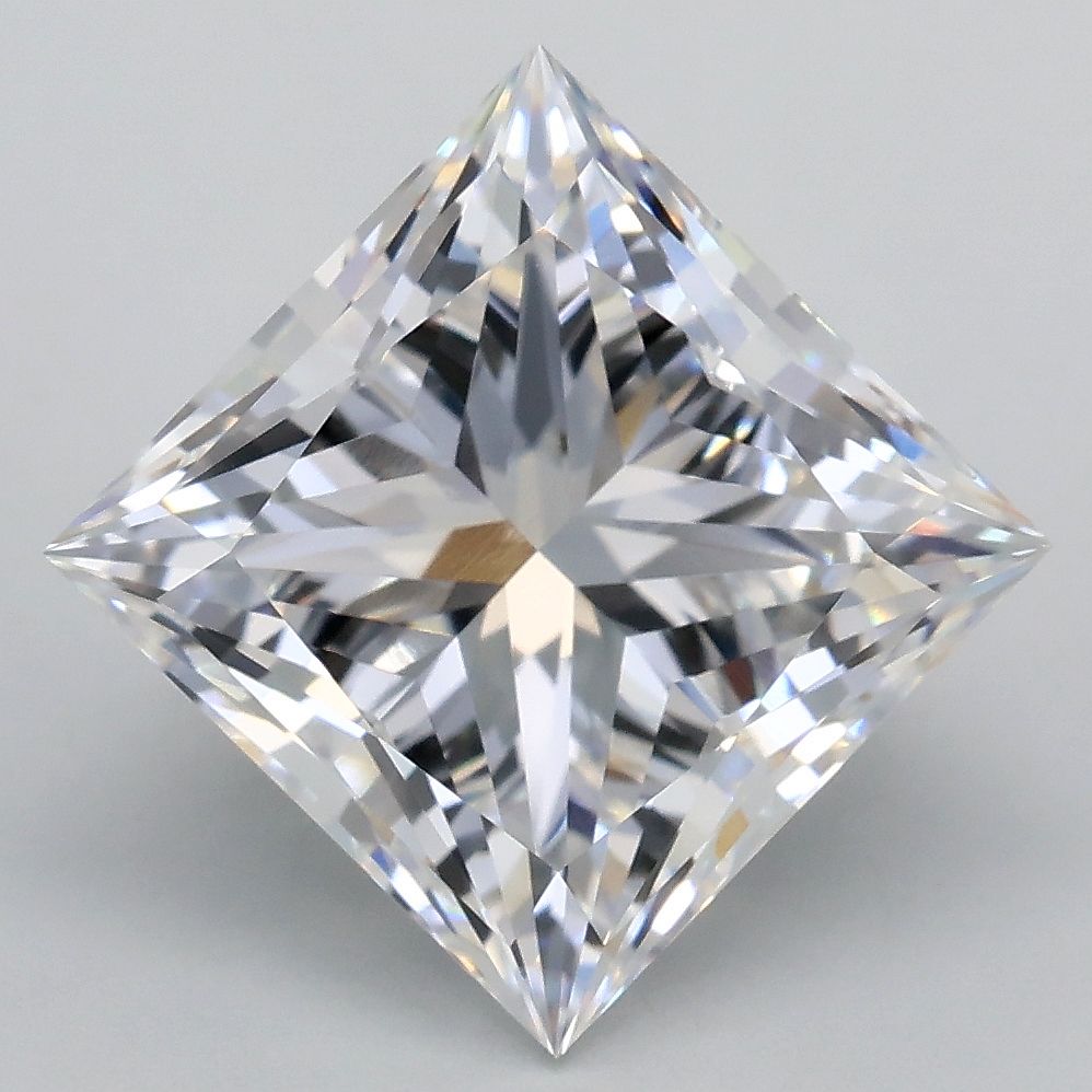 4.06 ct. princess Lab Grown Diamond front image