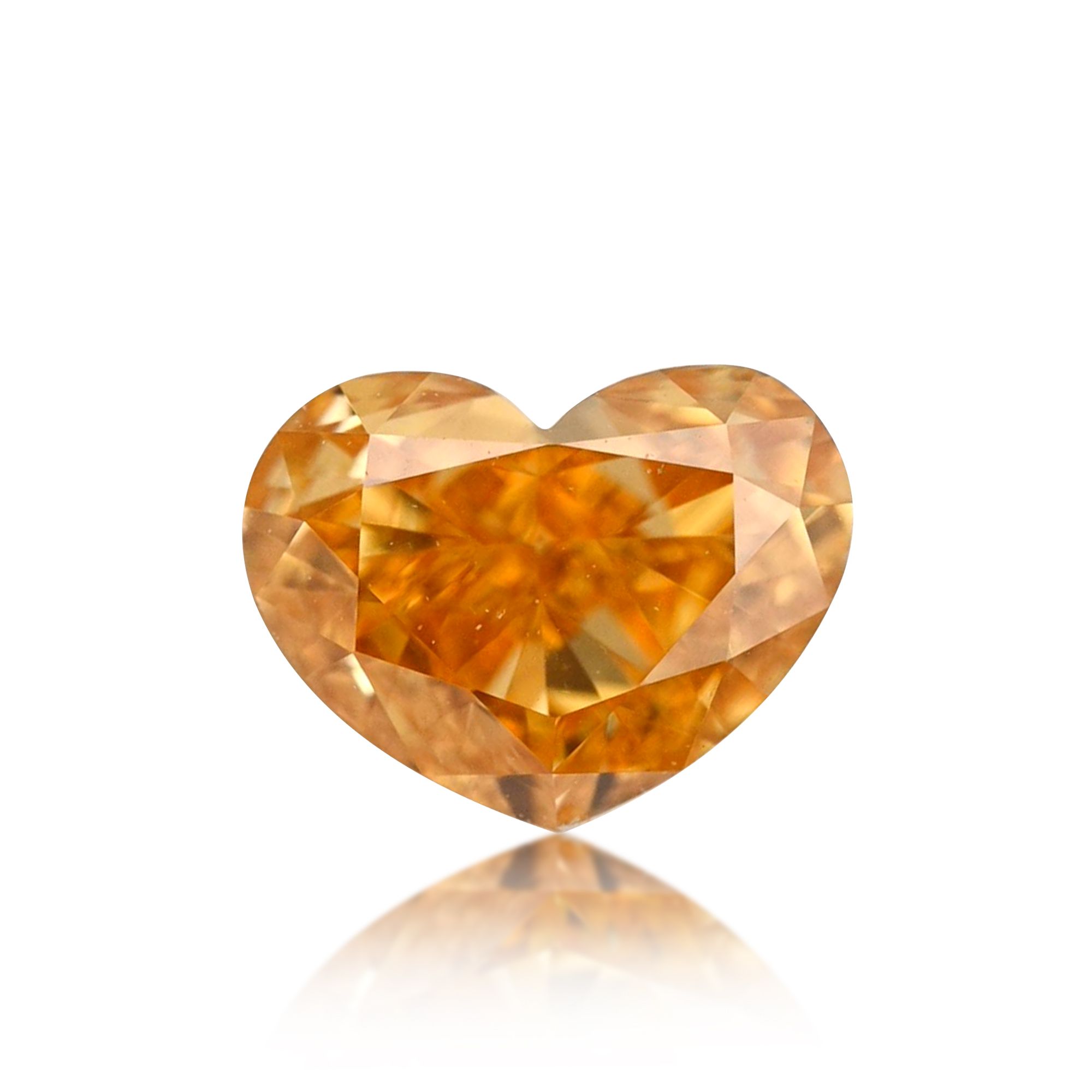 Diament 0.34 ct Fancy Intense Orange Yellow/VS1