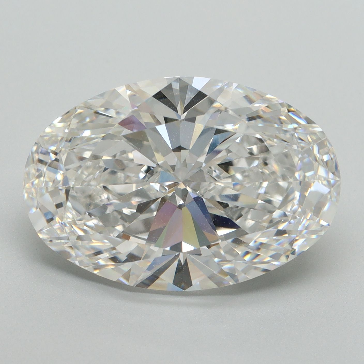 8.04 ct. oval Lab Grown Diamond front image
