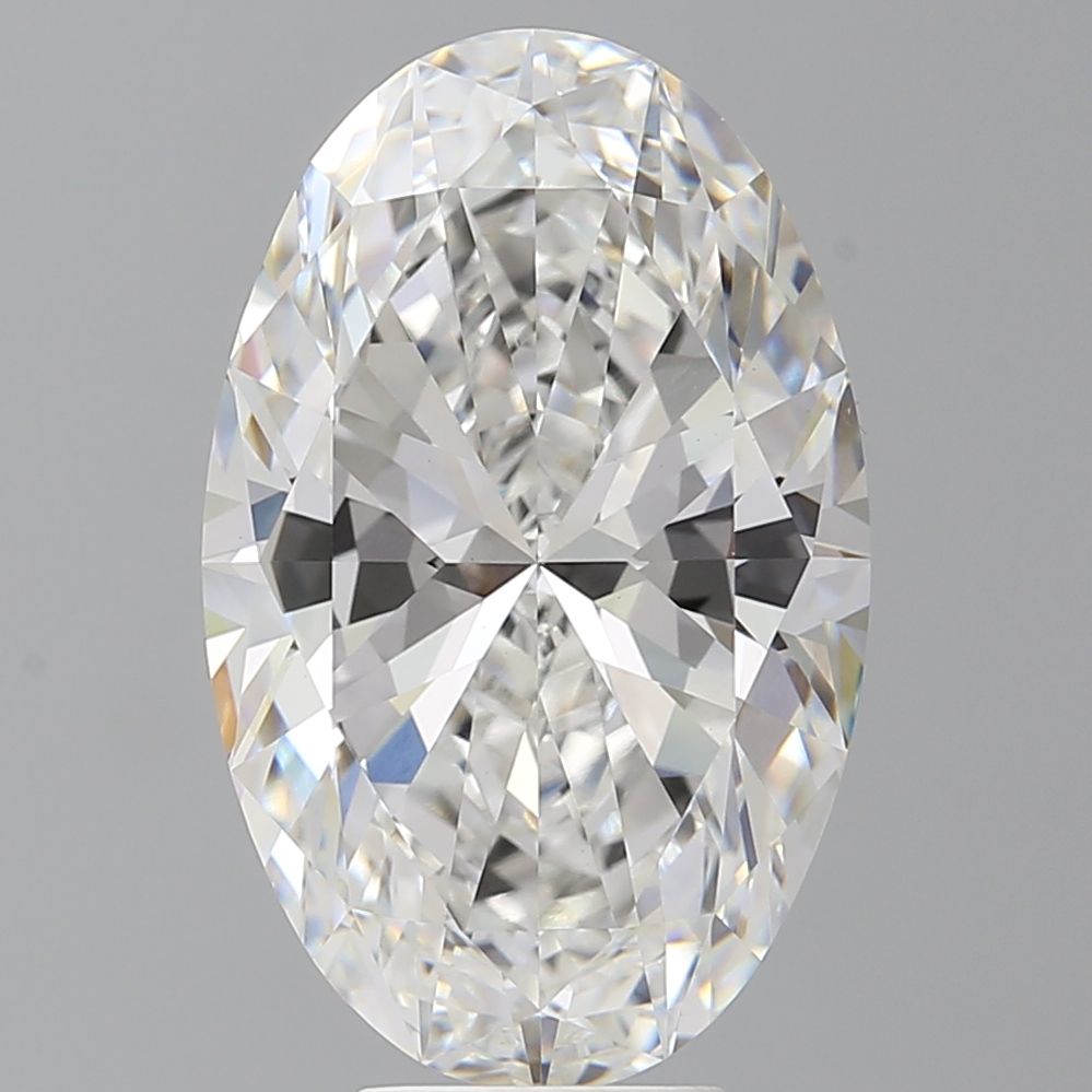 7.59 ct. oval Lab Grown Diamond front image