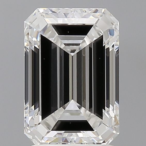 2.57 ct. emerald Lab Grown Diamond front image