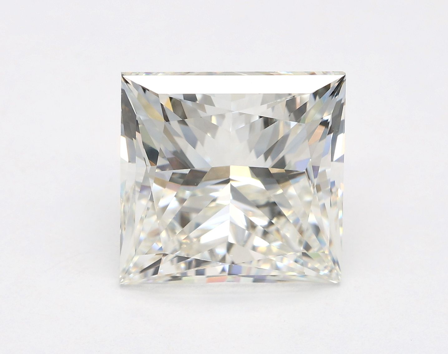 5.04 ct. princess Lab Grown Diamond front image
