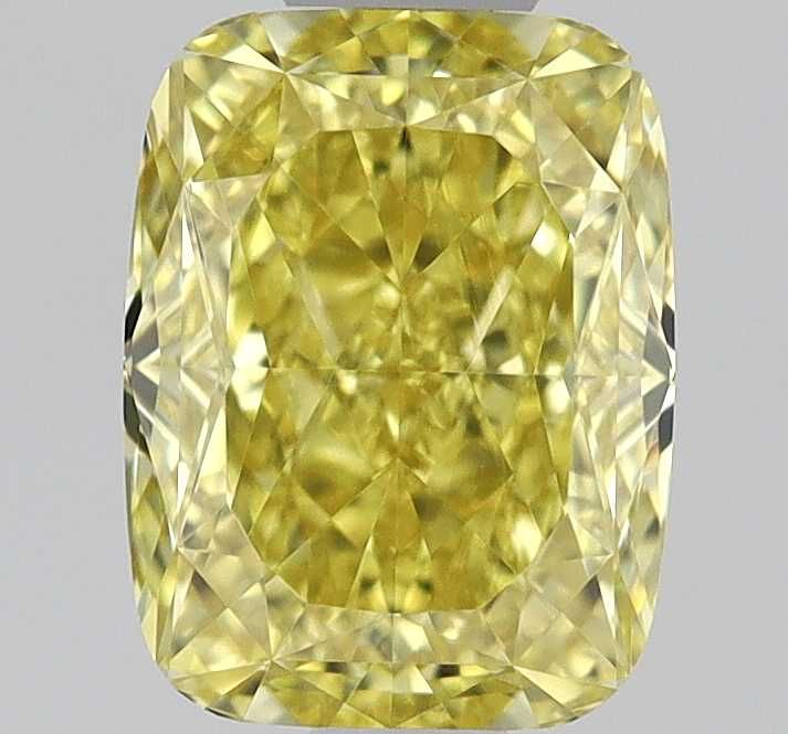 Diament 0.78 ct Fancy Vivid Yellow/FL